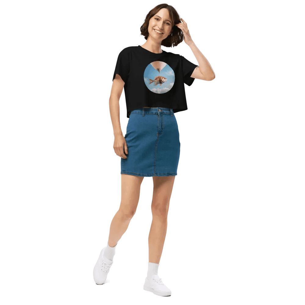 Fish No. 2 Women's Premium Crop Top product image (8)