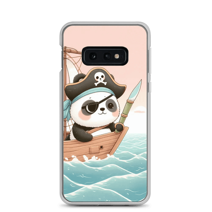 Pirate Panda Samsung® Clear Case product image (3)