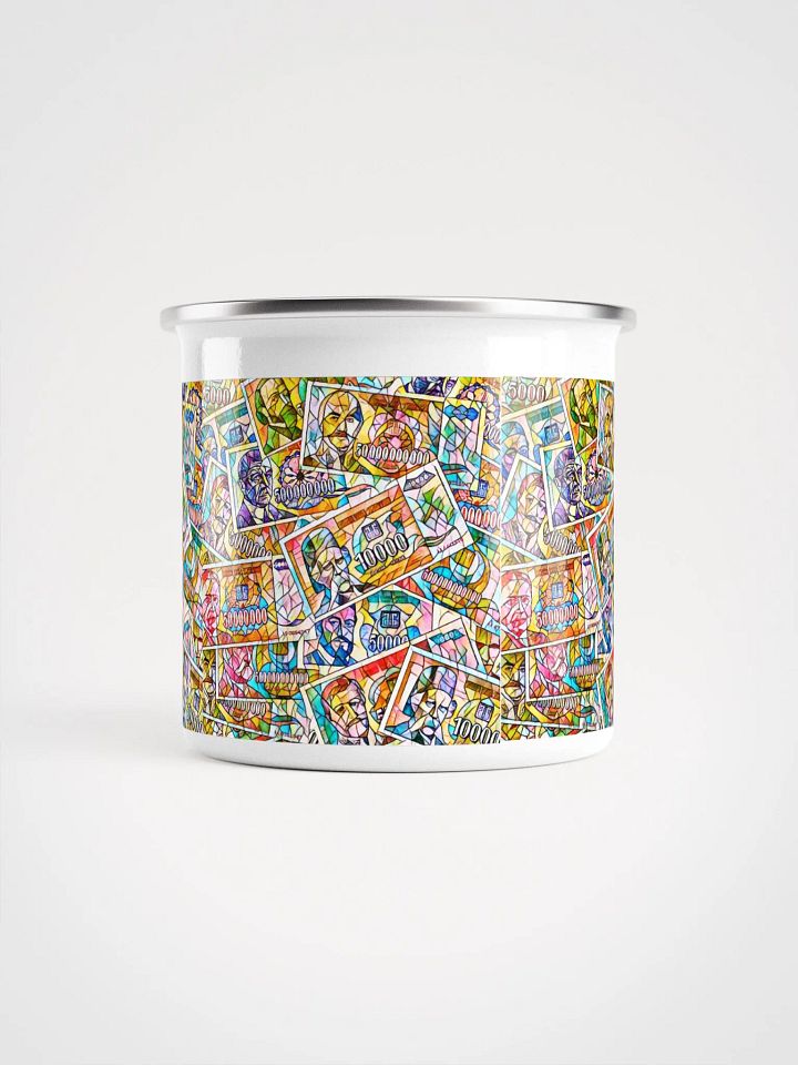 Jugoslovenski inflatorni dinar 1993 (Kolaž/mozaik) Enamel Mug product image (2)