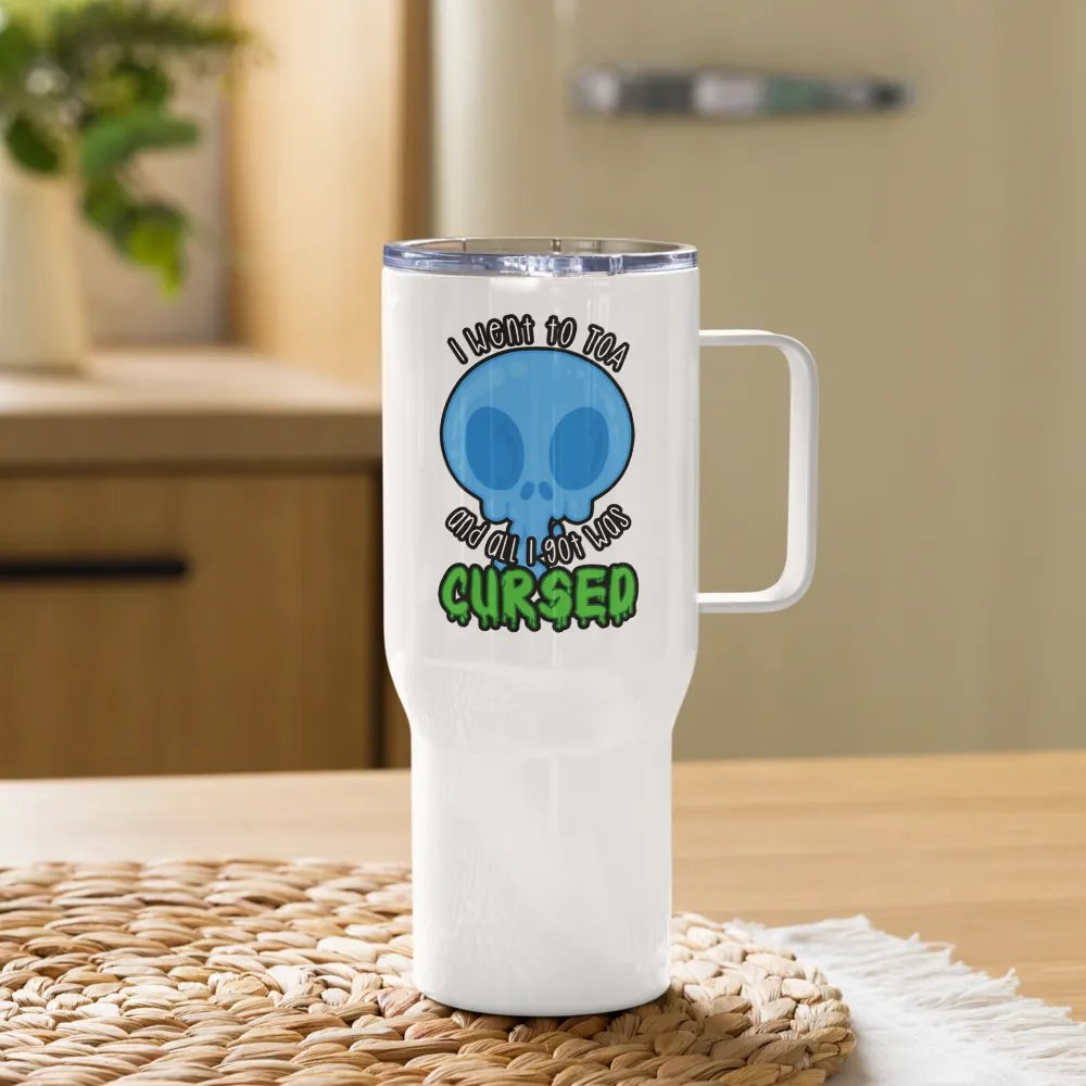 All I Got Was Cursed - Mage - Travel Mug w/Handle product image (11)