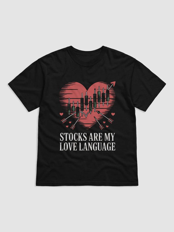 Stocks Love Language Heart T-Shirt product image (1)