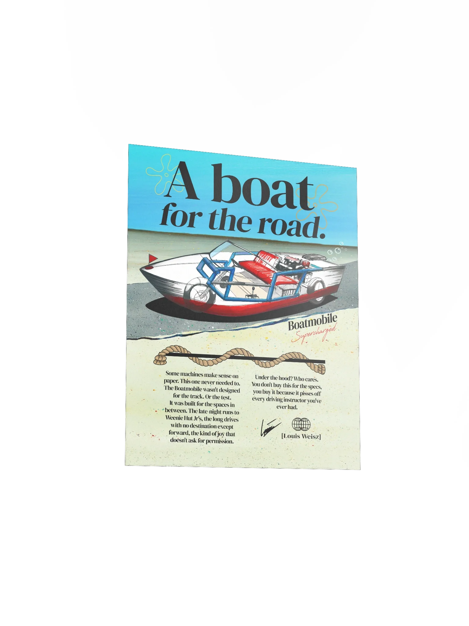 "A Boat for the Road" Matte Poster product image (8)