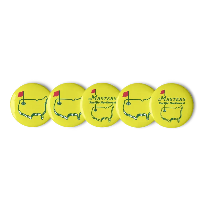 Master Pacific Northwest Pins (pack of 5) product image (1)