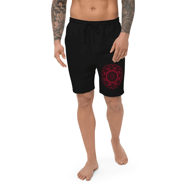 Mandala Fleece Shorts product image (1)