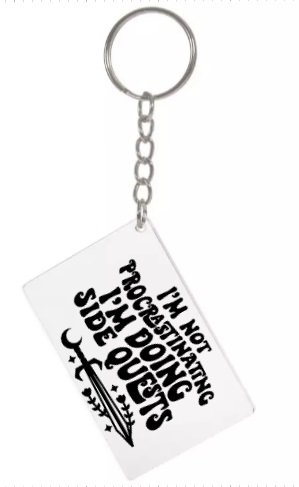 Side Quests Key Chain! product image (2)