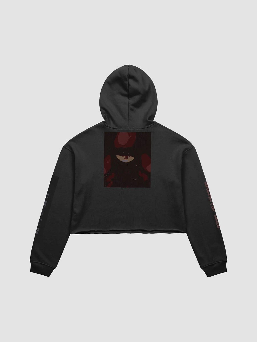 Galactic Void Fleece Crop Hoodie WOMANS product image (2)