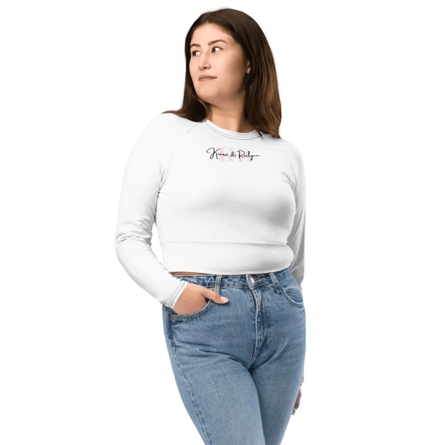 Logo cropped sweatshirt product image (5)