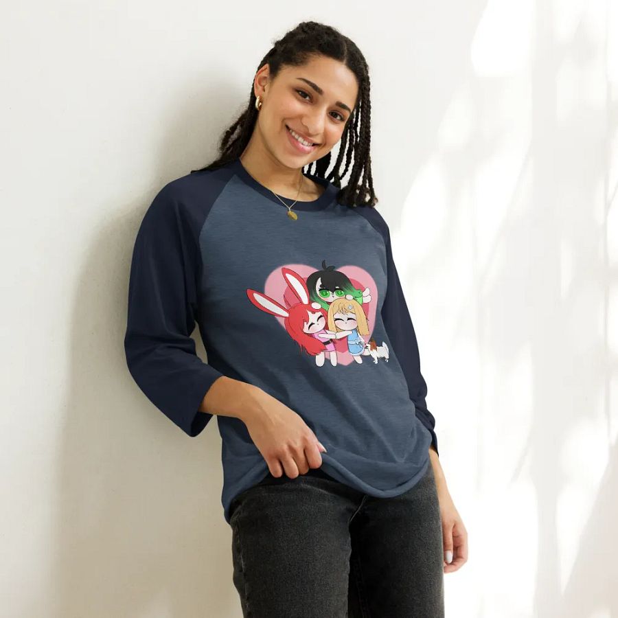 WIVES (unisex raglan tee) - various colours product image (21)