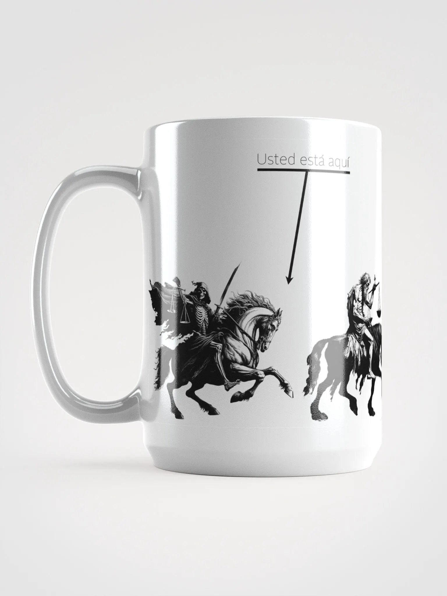 Taza 4 Jinetes. Usted está aquí! product image (6)