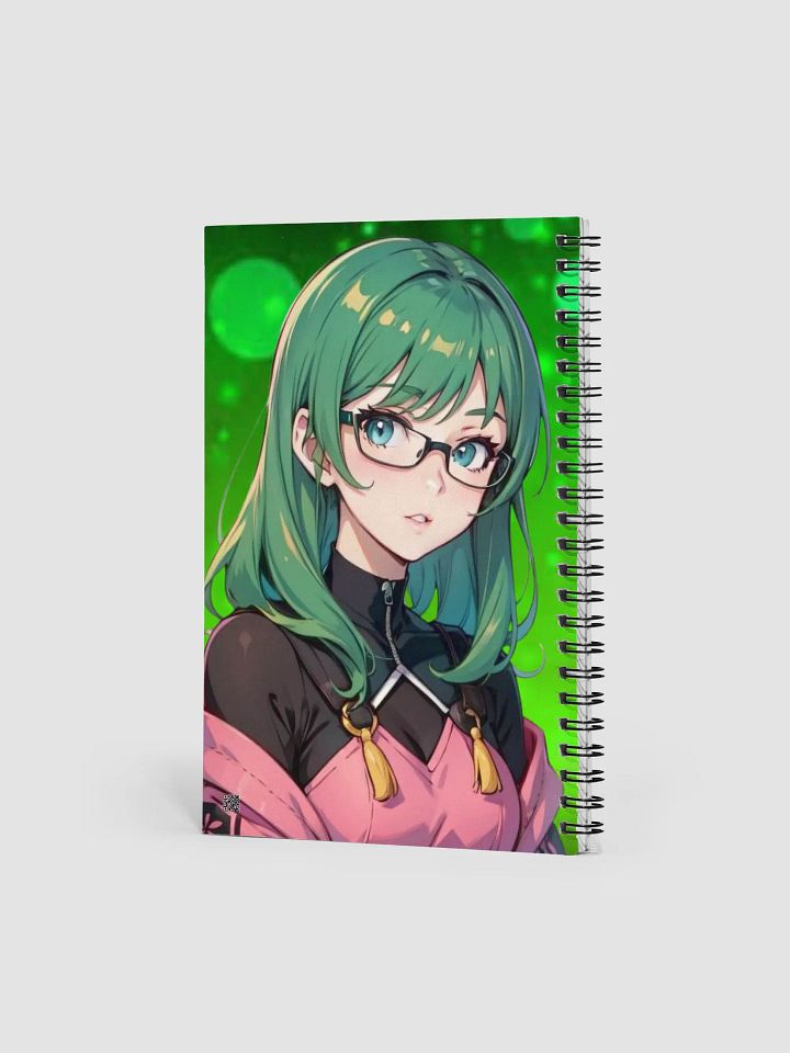 (GREEN WAIFU) K Spiral Notebook product image (2)