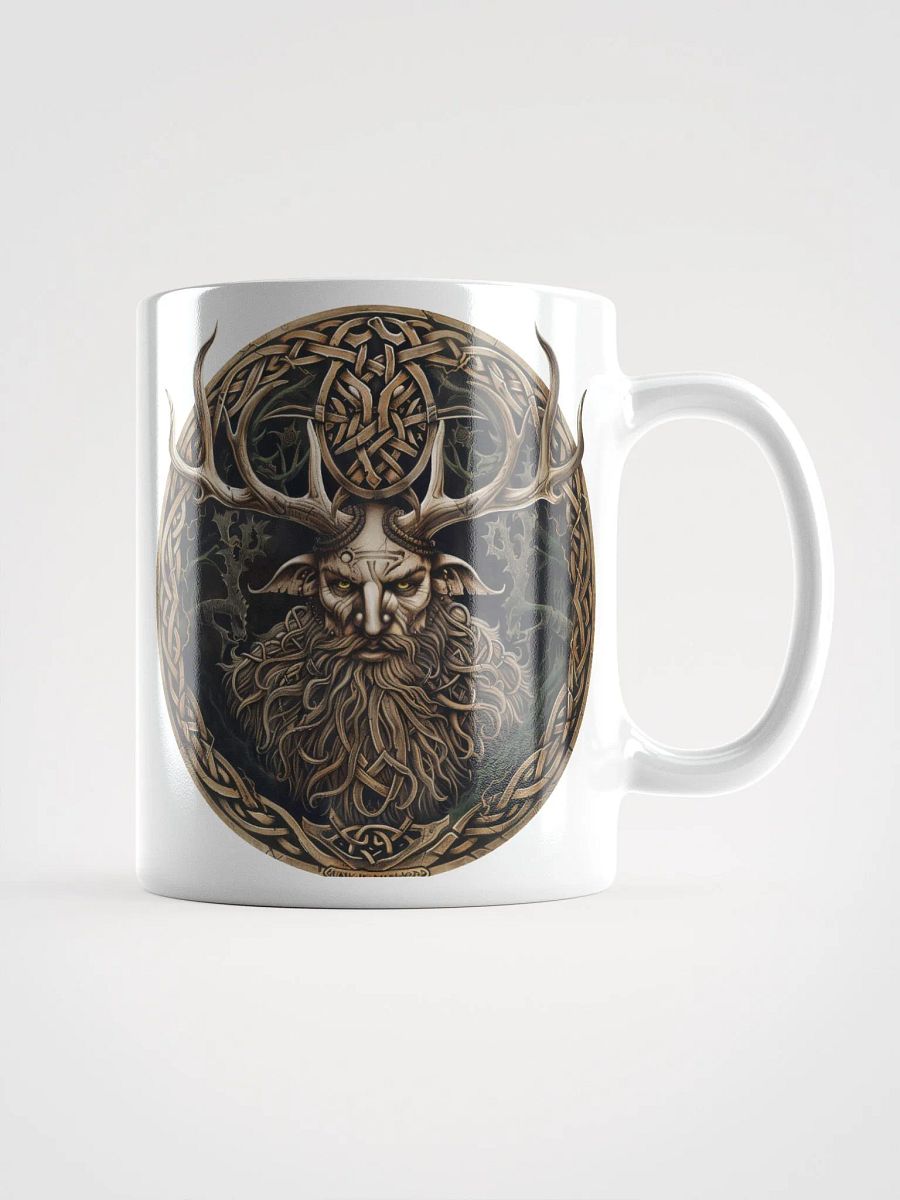 Cernunnos - The Celtic Horned God White Glossy Mug product image (1)