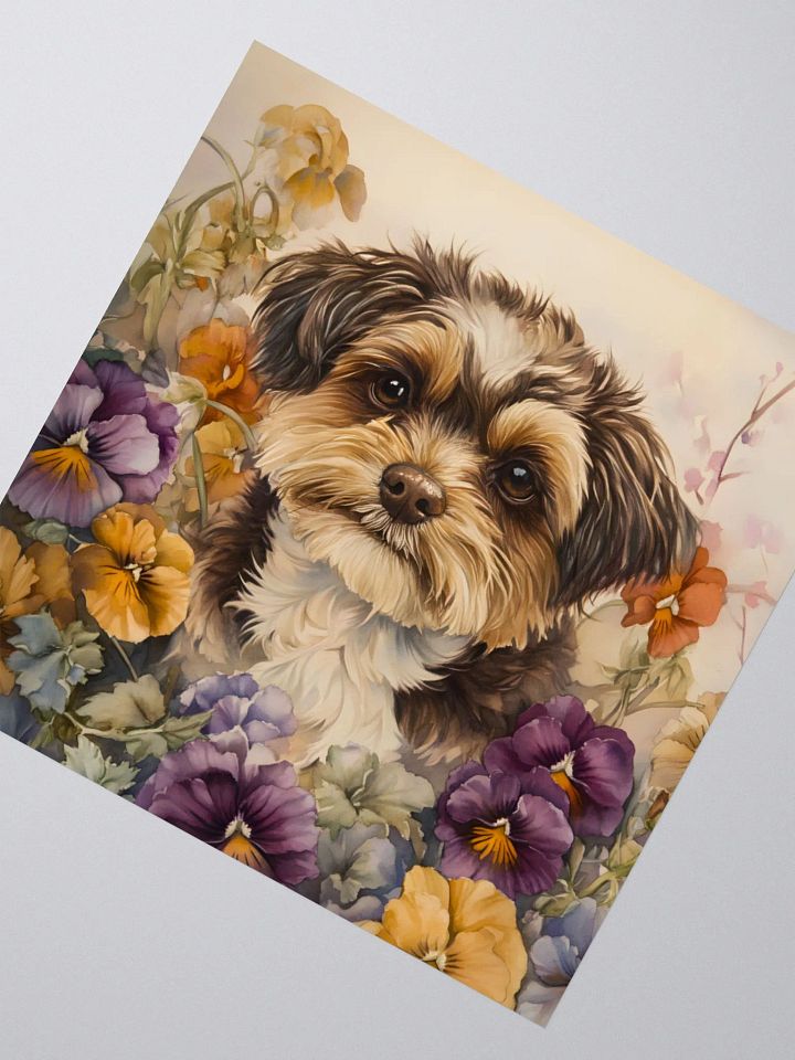 Pansy Dog Stickers product image (8)