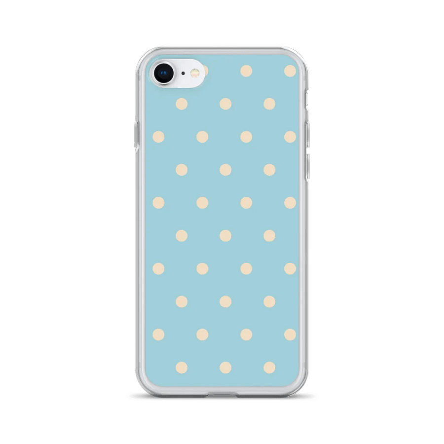Blue Polka Dot Phone Case product image (1)