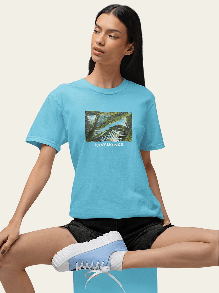 Bloom T-Shirt - Pale Turquoise product image (1)