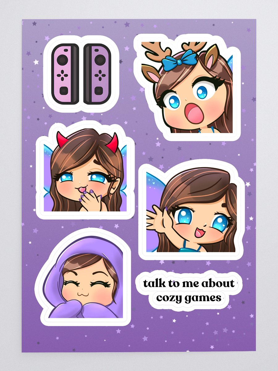 Emote sticker pack product image (3)