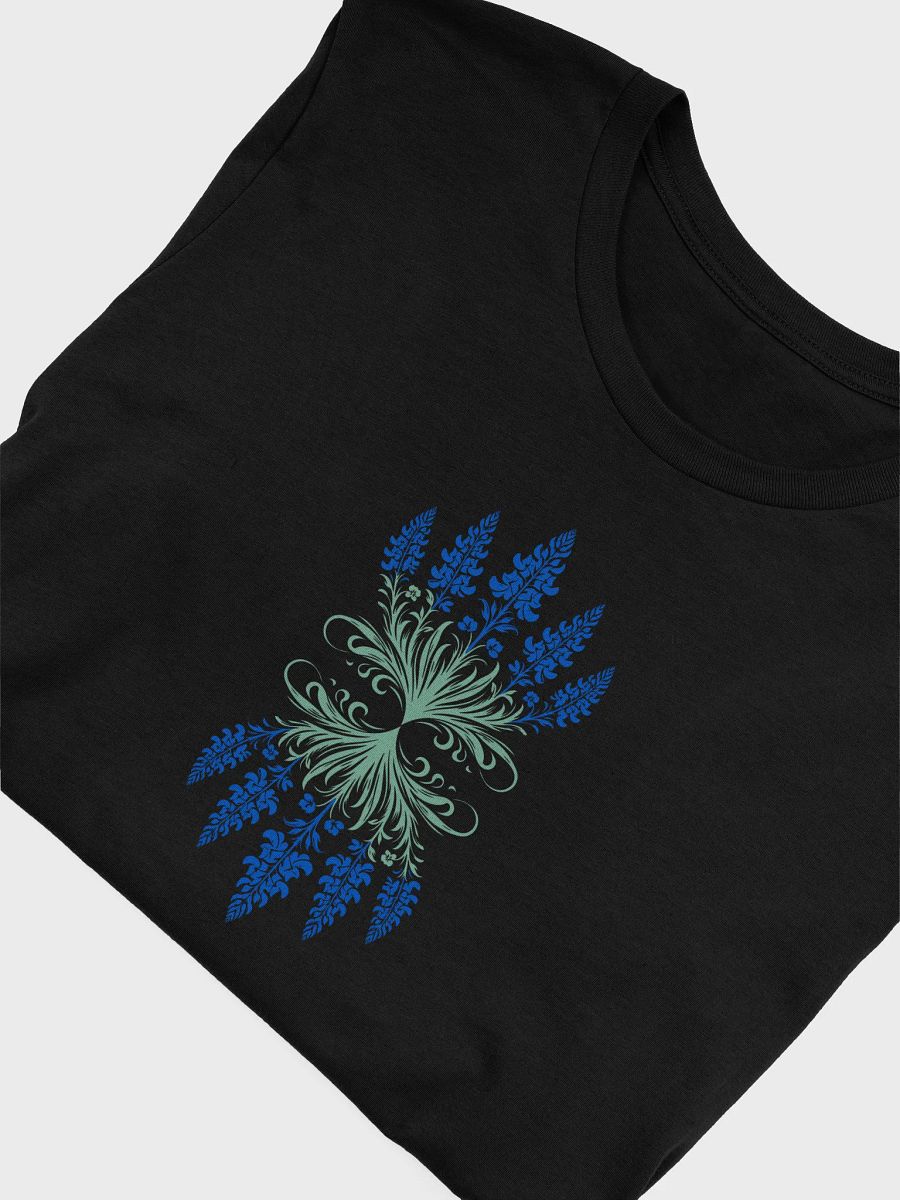 🎨 Abstract Bluebonnet T-Shirt | Bella+Canvas Unisex Tee | Artistic Texas Wildflower Shirt product image (3)