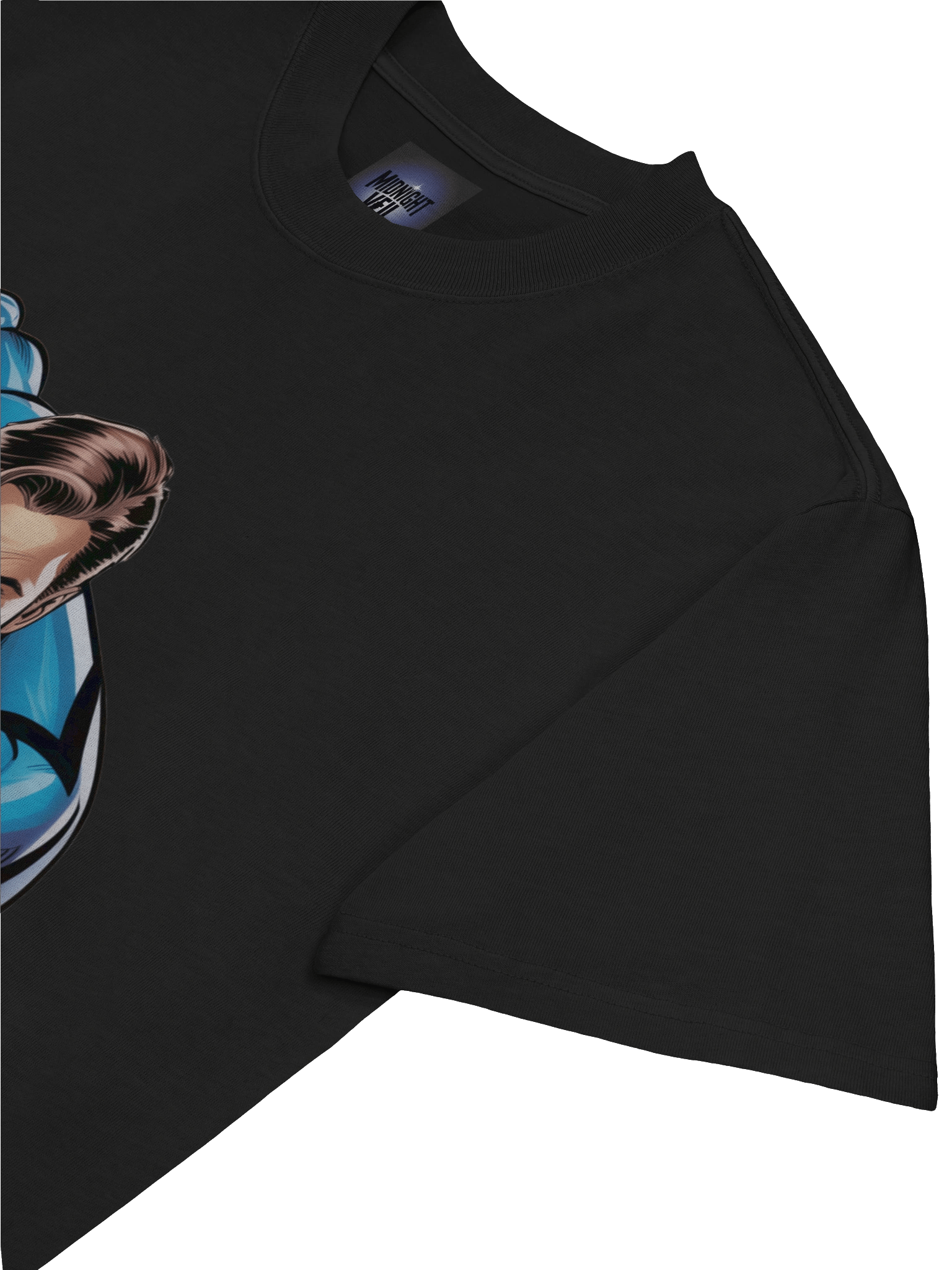 Mister Fantastic Elastic Eclipse Oversized Faded T-Shirt – Stretch Sentinel Surge product image (7)