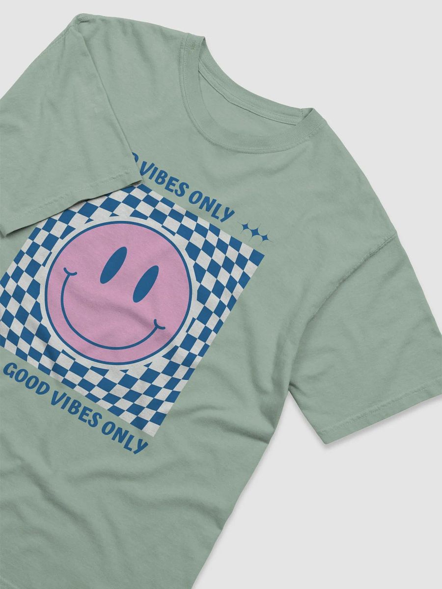 Good Vibes Distorted Smiley T-Shirt product image (20)