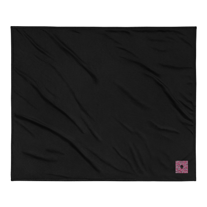 Pink Camo Skull Premium Sherpa Blanket product image (2)