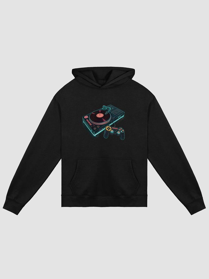 Level Up Your Style: Exclusive DJ Turntable Gaming Console Hoodie - Where Music Meets Gaming Culture product image (1)