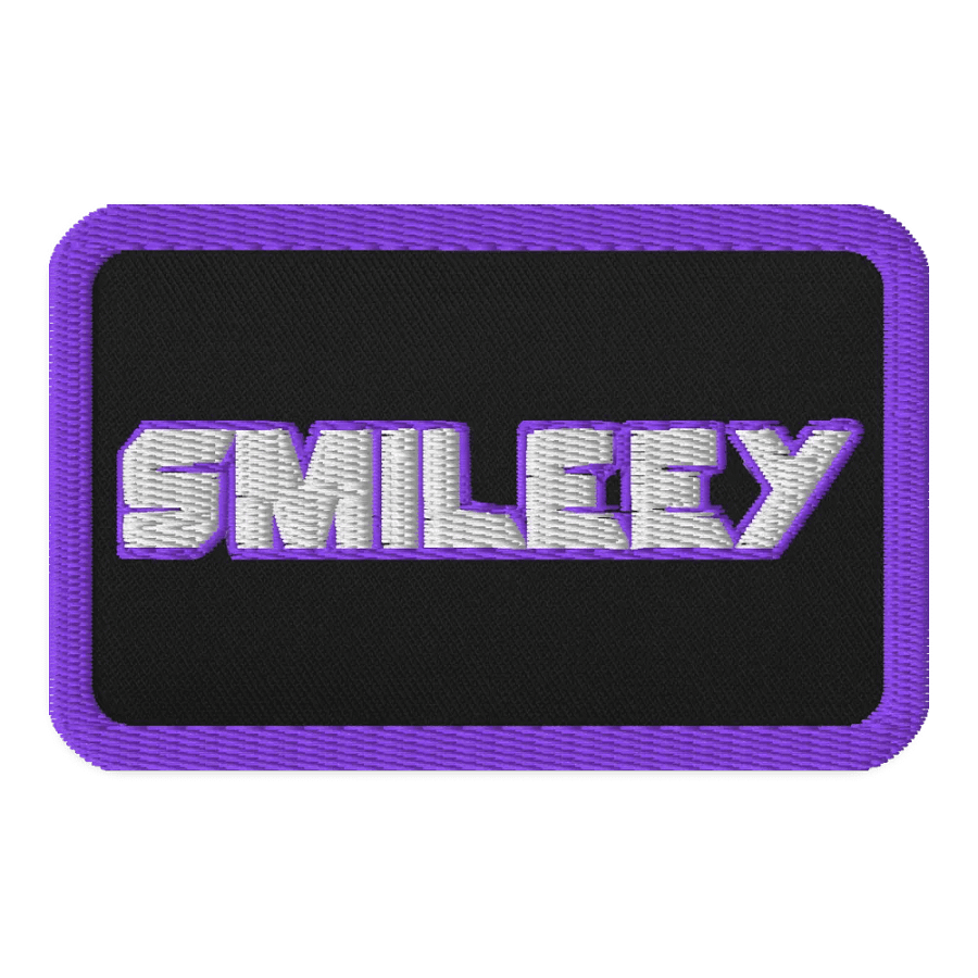 Smileey Embroidered Patch product image (1)