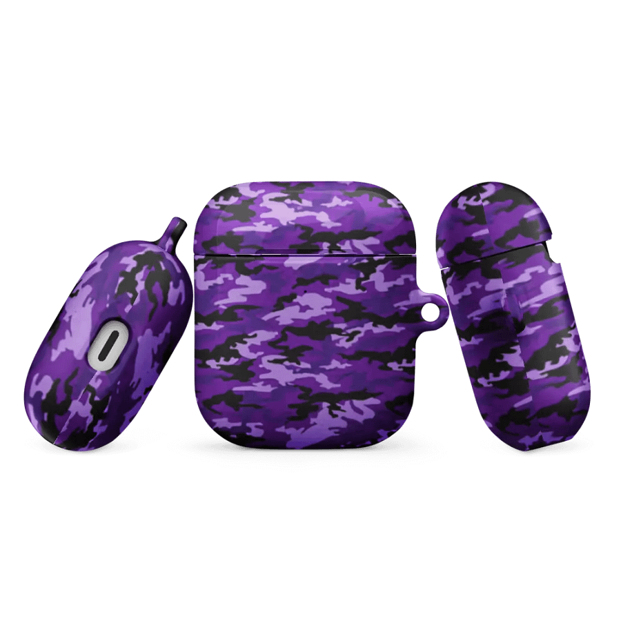 Purple Camo AirPod Case product image (13)