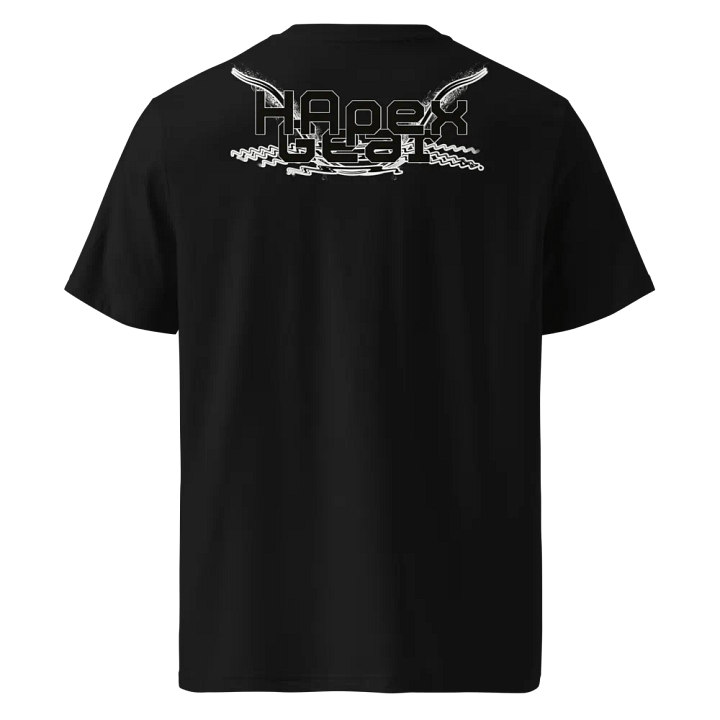 Organic Cotton T-Shirt - Embroidered - Black HApex Gear Black Logo product image (1)
