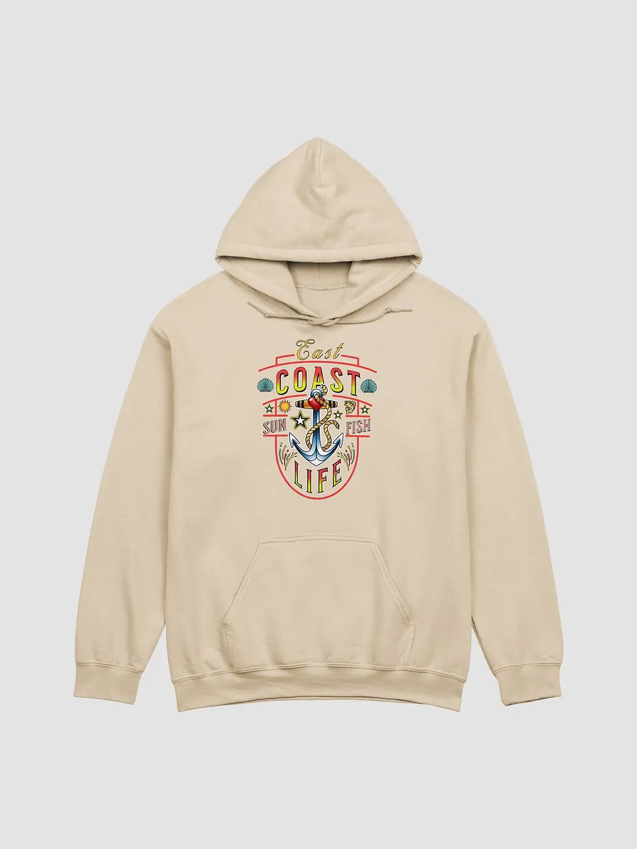 East Coast Life Sun Fish Hoodie product image (28)