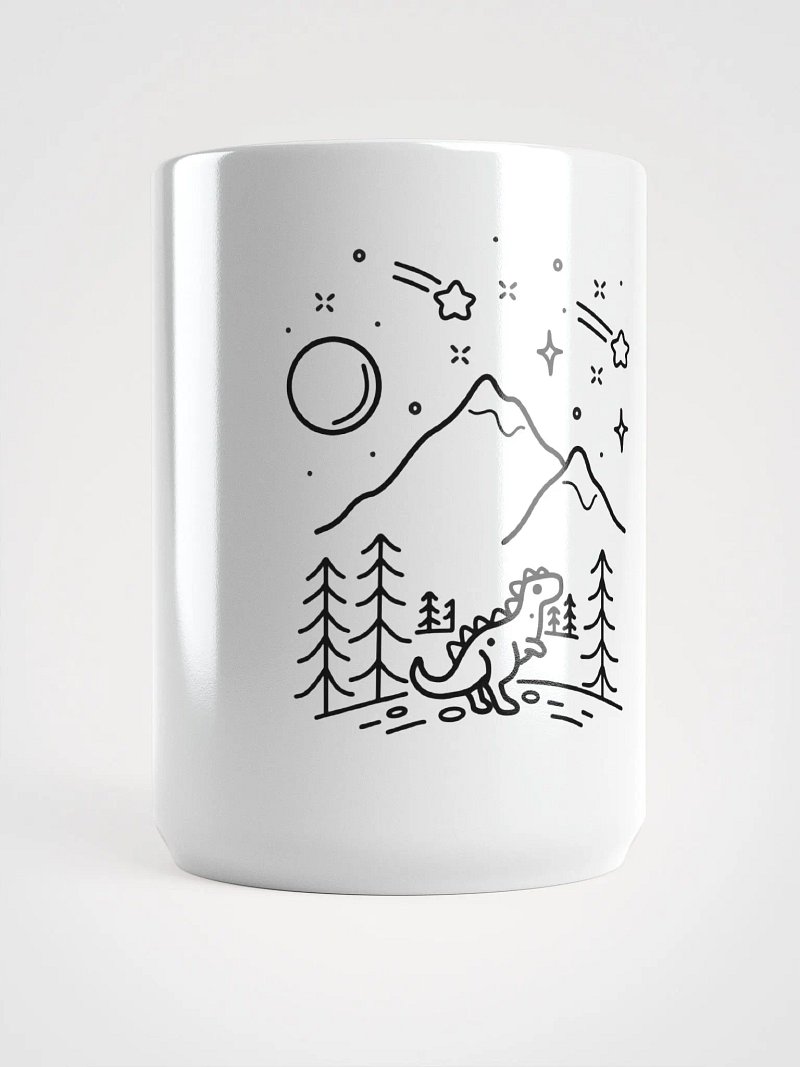 Stargazing Dino Mug