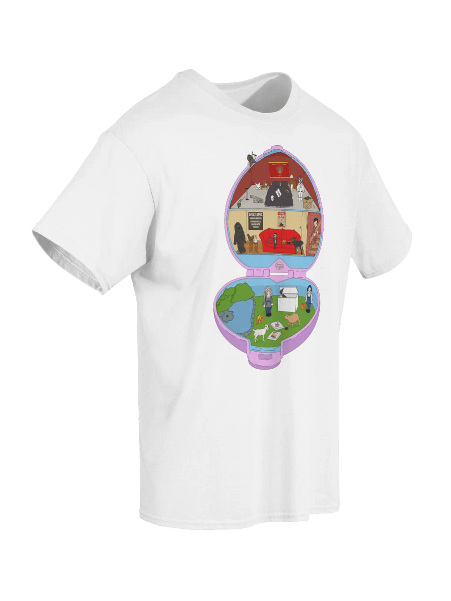 Kenny Pocket T-Shirt (Pink & Blue) product image (3)