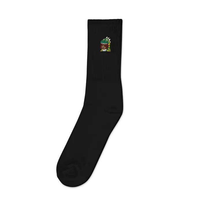 HollyRex Hughie Embroidered Crew Socks product image (2)