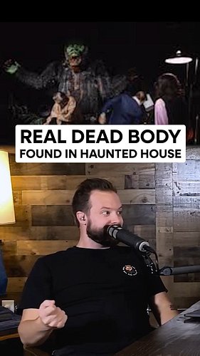 REAL Body Found In Haunted House?! #truecrime #history #podcast #funny