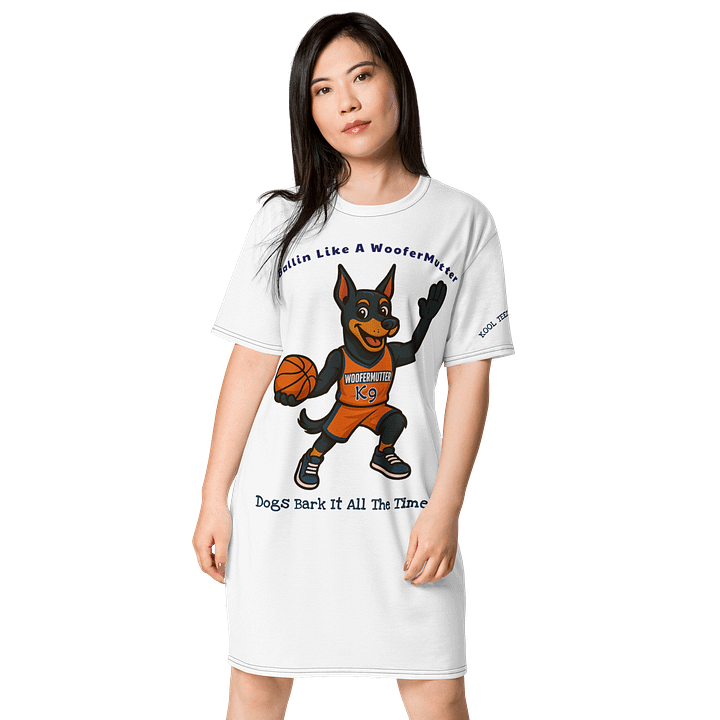 Doberman-Pinscher T-shirt Dress product image (1)