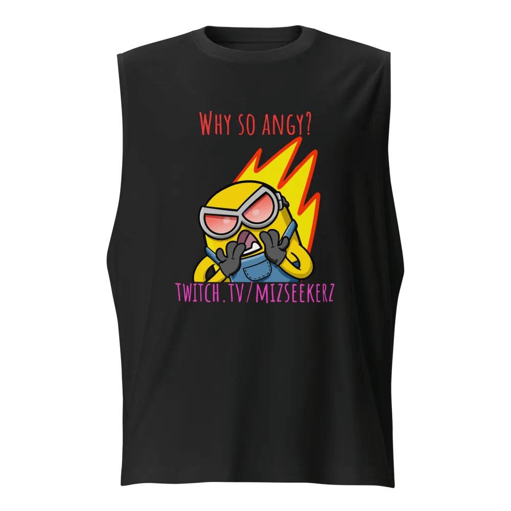 Men's Why So Angy Muscle Tank product image (1)