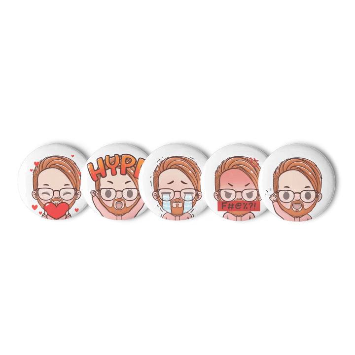Emote Icons Pin Bundle product image (2)
