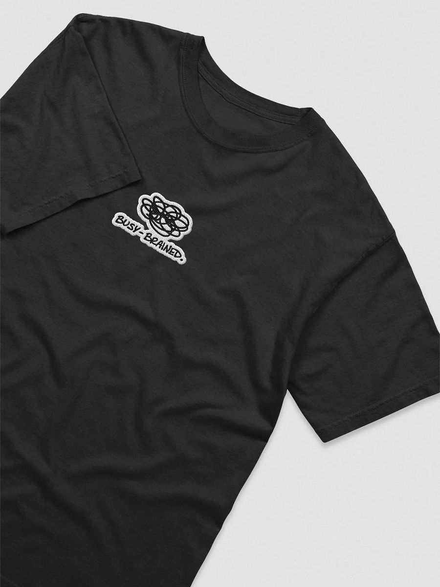 BUSY-BRAINED embroidered garment-dyed tee (bubble design) product image (4)
