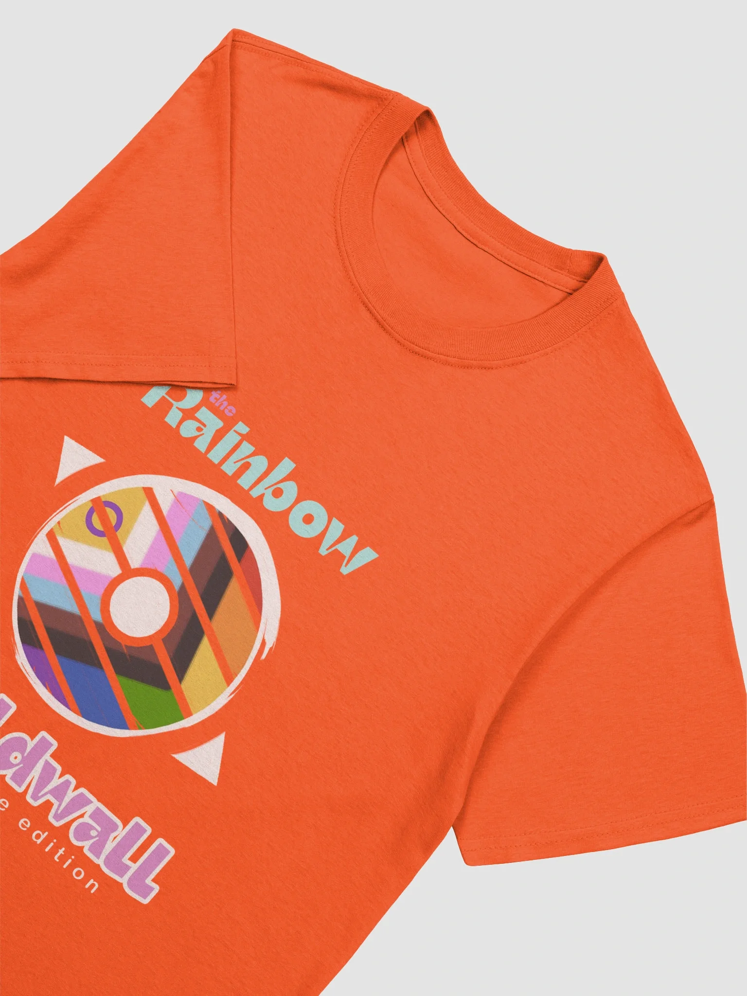 Rainbow Shieldwall Unisex Tee 2025 Bonfire Edition product image (15)