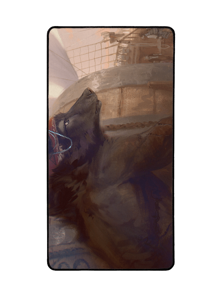 Deskmat - Shirtless Wolf product image (2)