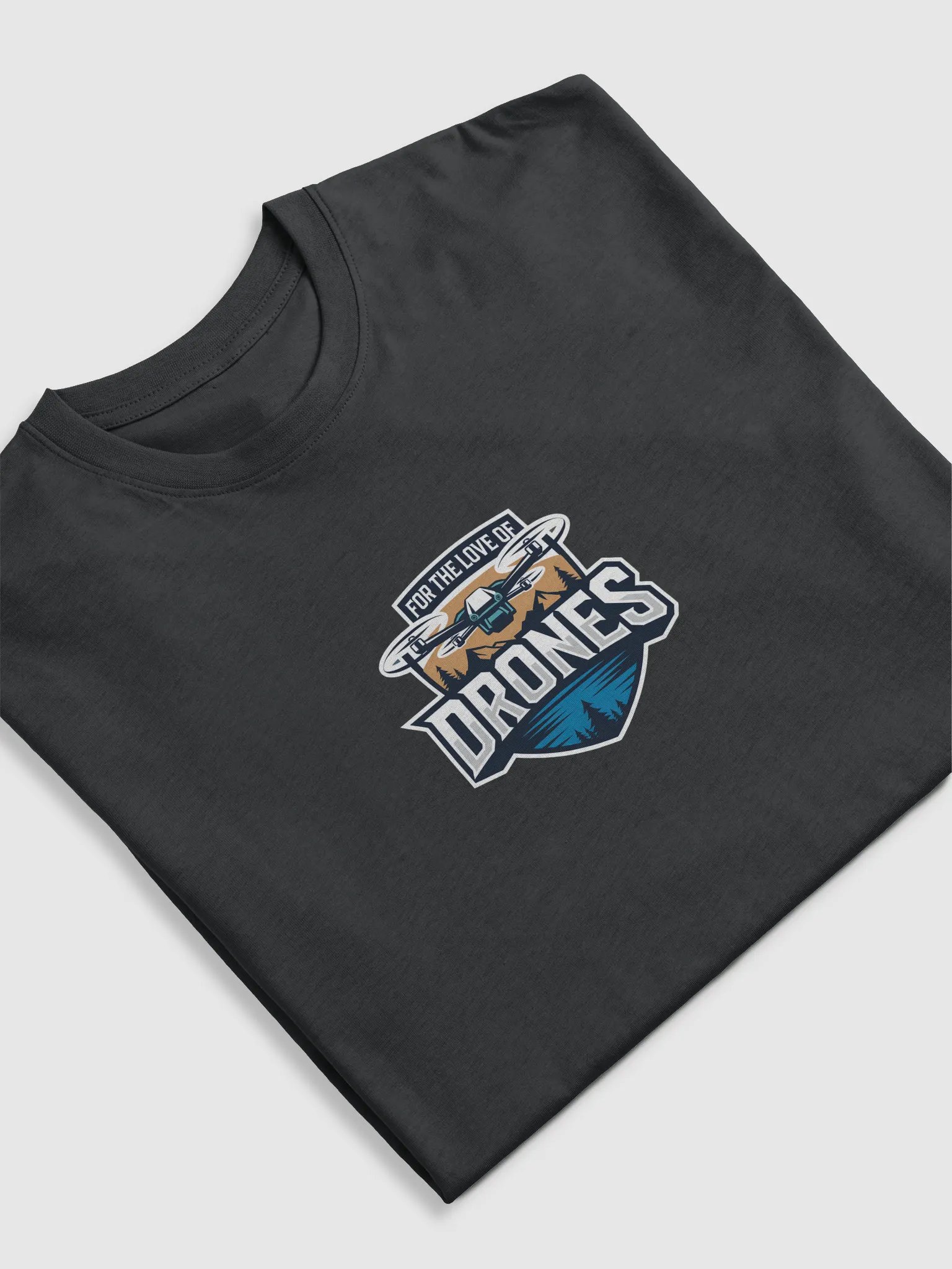 "ForThe Love Of Drones" Emblem Tee product image (5)