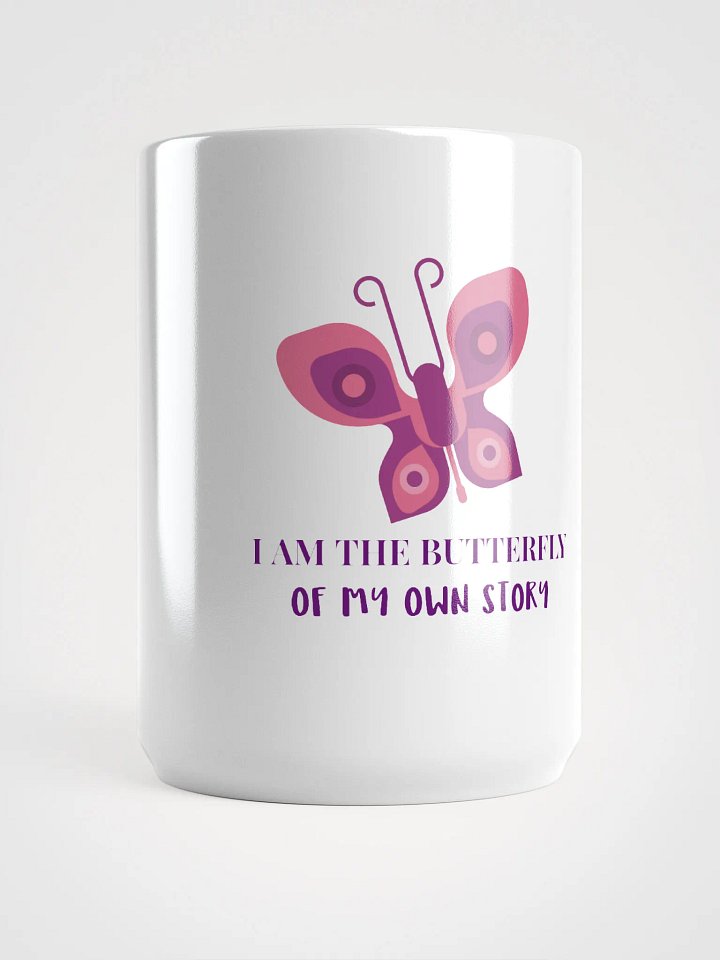 Butterfly Legend White Glossy Mug product image (1)