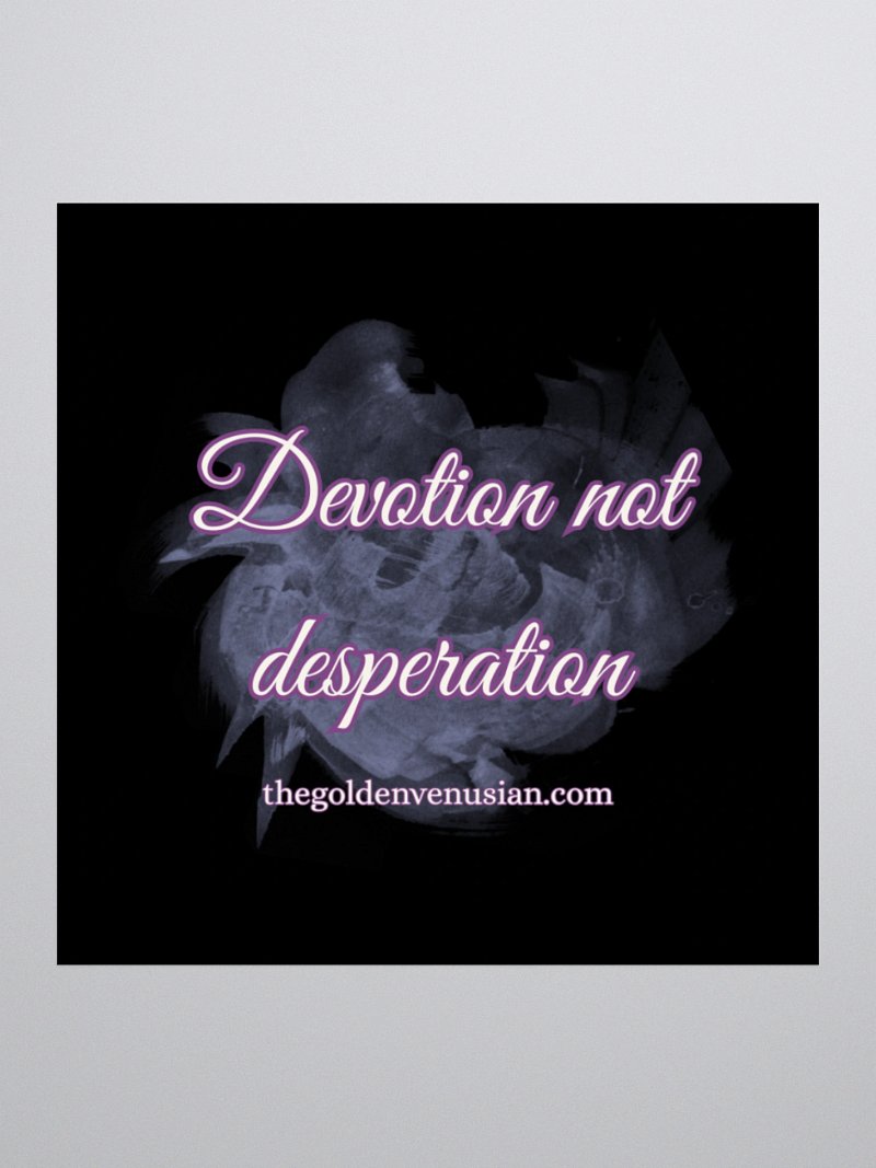 Devotion Sticker