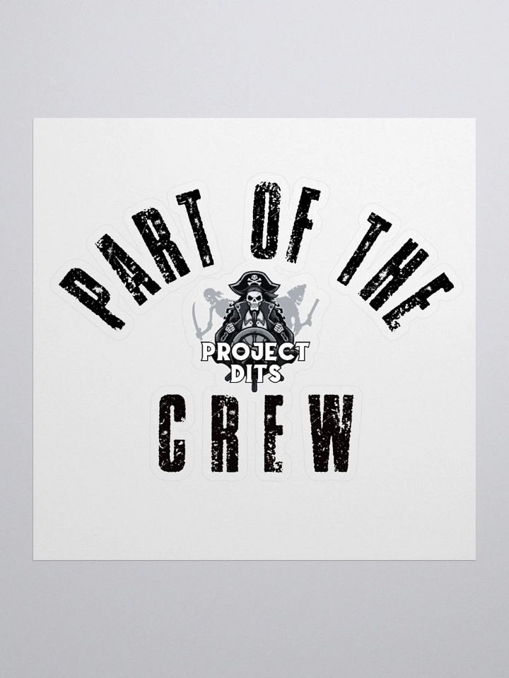 Part of the Crew Sticker product image (1)