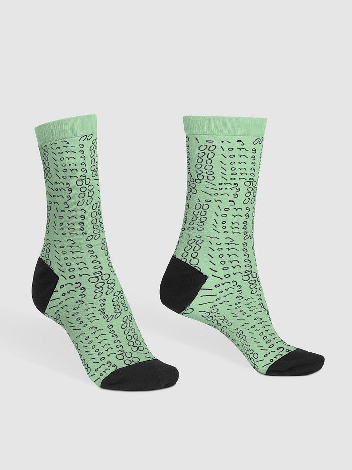 Oolong Crew Socks 6 product image (1)