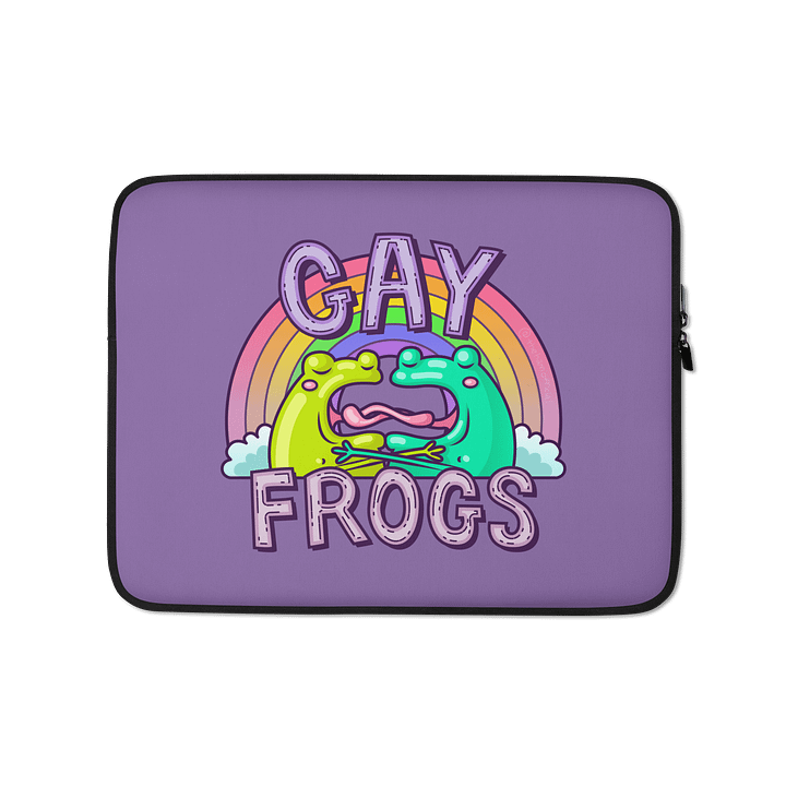 Gay Frogs Laptop Sleeve product image (1)