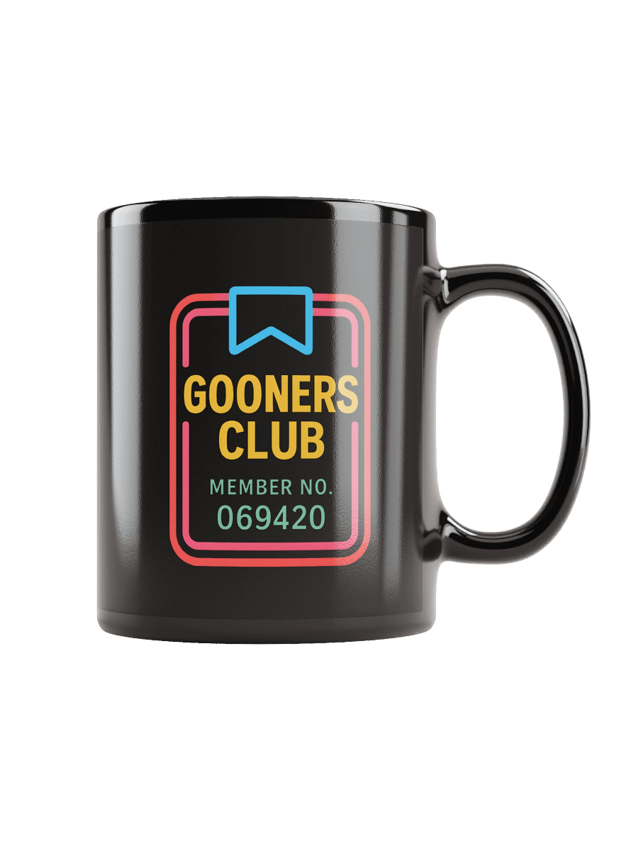 Gooners Club Member Mug product image (1)