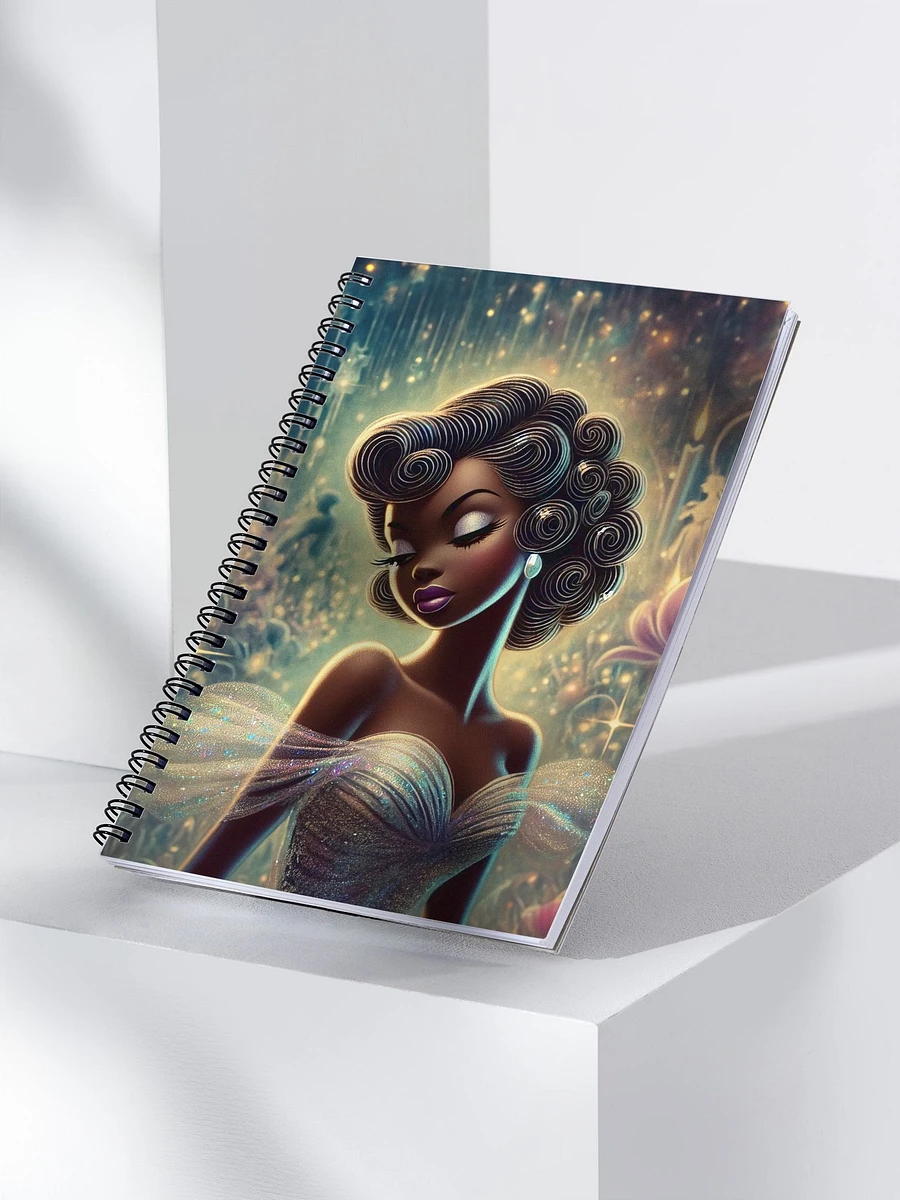 Crystal Beauty Spiral Notebook product image (3)