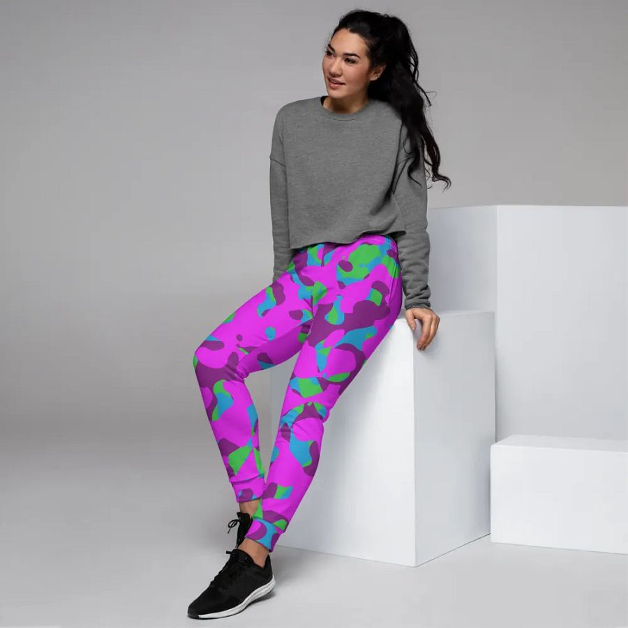 Pink camouflage pants product image (6)