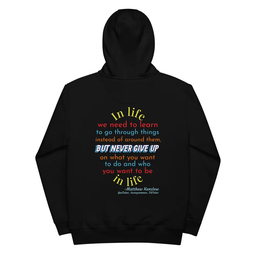 Premium Eco Hoodie [Quote 7] product image (1)