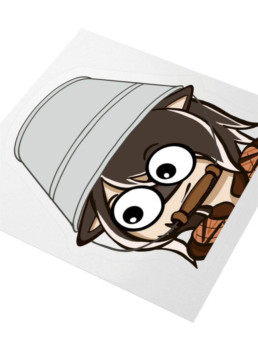 Bucket Gang Emote XL Sticker product image (3)