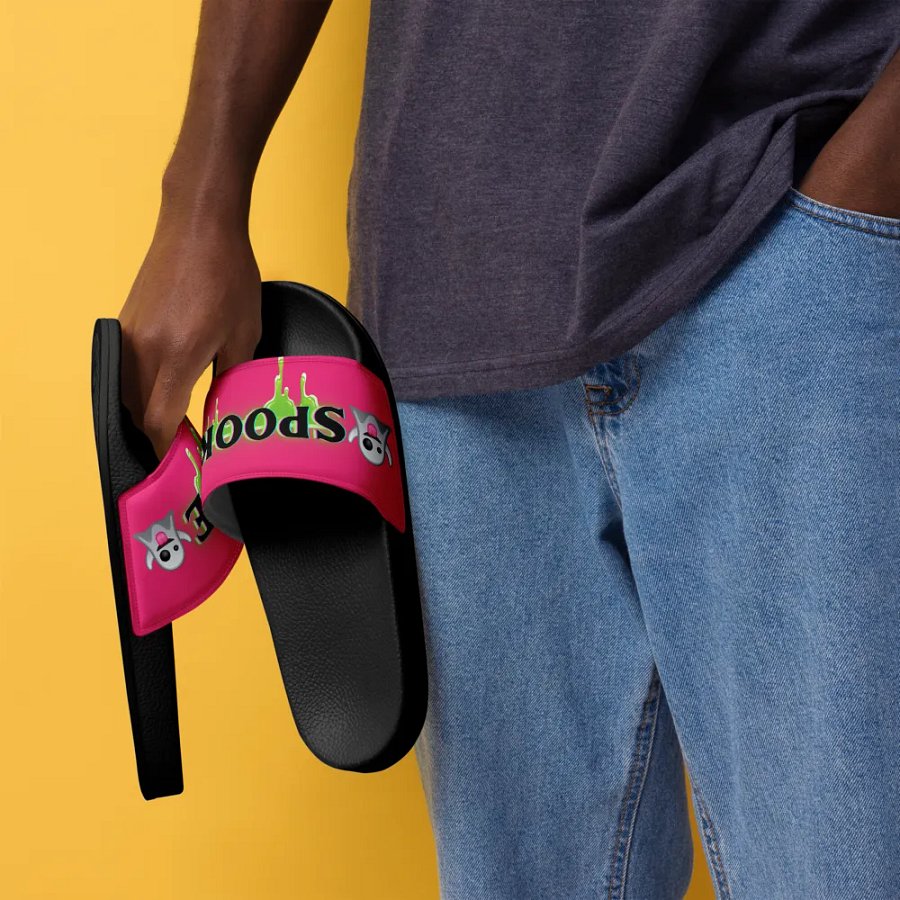 SPOOKY JOOCE Men's Slidez - Hot Pink product image (2)